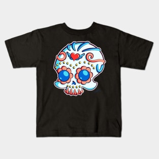 Sugar Skull Fiesta by IAMO Kids T-Shirt